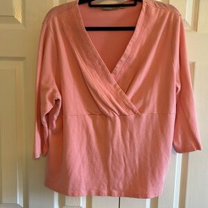 Croft & Barrow Criss Cross Tunic